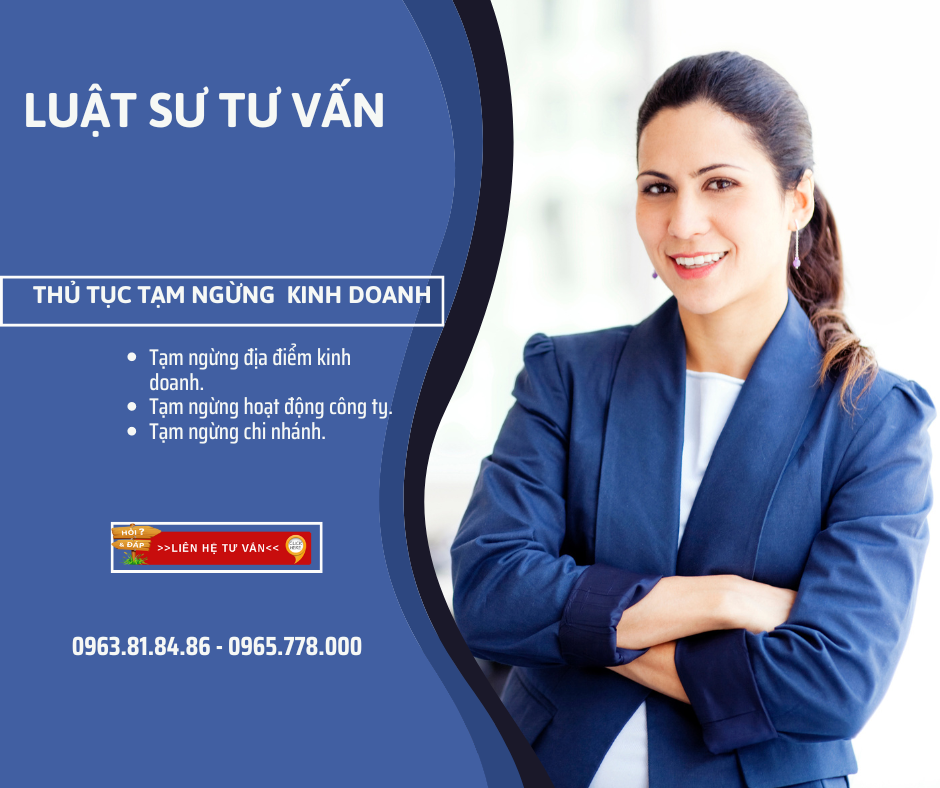 hủ tục tạm ngừng hoạt động kinh doanh